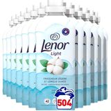 Lenor - Light - Wasverzachter - Katoen Fris - 0% Kleurstoffen - Dermatologisch Getest