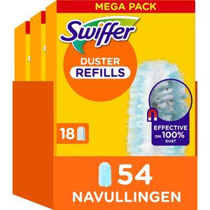 Swiffer - Duster Navullingen - 3 Stuks - Vangt Stof - Effectief Tegen Huisstof