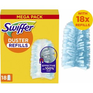 Swiffer - Duster Navullingen - 18 Stuks - Vezels - Effectief Tegen Stof