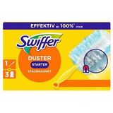 Swiffer Duster Starterkit met 3 navullingen wit Polyester Swiffer Plumeau