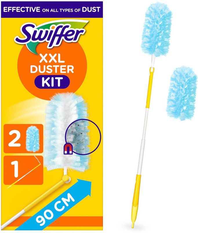 Swiffer Duster Plumeauset XXL - 1 Handvat + 2 Navullingen