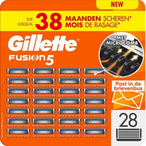 Gillette - Fusion5 - Scheermesjes - 5 Mesjes - Voor Mannen