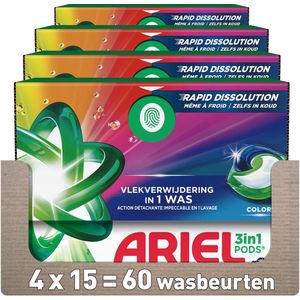 Ariel - 3in1 Pods Wasmiddelcapsules - Color - 16 Stuks