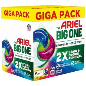 Ariel - The Big One - Wasmiddelpods - 36 Stuks - Voor Gemengde Was