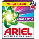 Ariel - Color Fast Dissolving - Waspoeder - Kleurbescherming - 1,6 kg