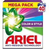 Ariel - Waspoeder Color - 5 x 2,2 kg - Voordeelverpakking - 40 Wasbeurten