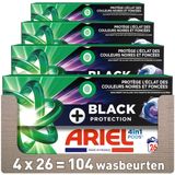 Ariel - 4in1 PODS - Wasmiddelcapsules - Zwart - Beschermt Glans