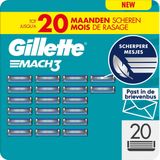 Gillette - Mach3 Base - Scheermesjes - 15 Scheerbeurten