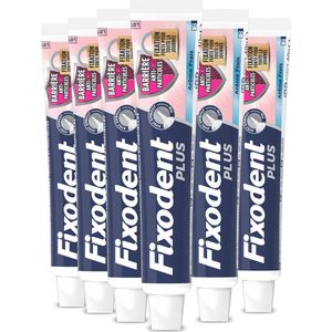 Fixodent - Plus Kleefpasta Food Barrier - Fris - 6 x 40 Gram