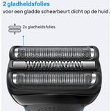 Braun - Series 3 300BT - Elektrisch Scheerapparaat - Grijs - Met Baardtrimmer Opzetstuk