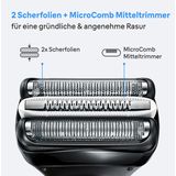 Braun - Series 3+ - Elektrisch Scheerapparaat - Originele Vervangingskop 32B - Scheerkop