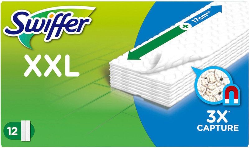 Swiffer - Vloerreiniger - Droge Vloerdoekjes - 12 Stuks