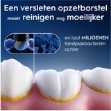 Oral-B iO Series Ultimate Clean, Originele vervangende ronde opzetborstels, met CrissCross borstelharen voor geavanceerde intense reiniging en verwijdering van tandplak, 10