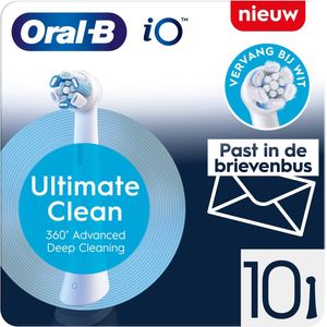 Oral-B iO Series - Opzetborstels - CrissCross Borstelharen - 10 Stuks