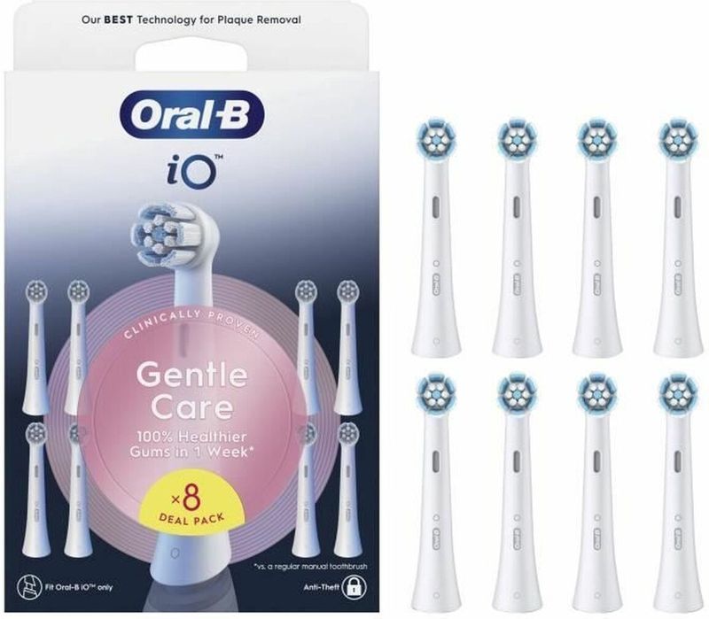 Oral-B iO Gentle Care - Tandenborstelkoppen - 8 stuks