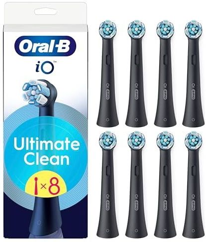 Oral-B - OB IO REFILL - 8 Stuks - Vervangende Opzetborstels - Kleurveranderende Borstelharen