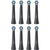 Oral-B - iO Series - Opzetborstels - Zwart - 8 Stuks