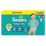 Pampers - Baby Dry - Maat 5+ - Small Pack - 50 Stuks - 12-17 kg