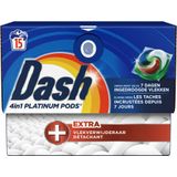 Dash - Platinum 4in1 Pods - Vlekkenverwijdering - 15 Stuks