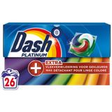 Dash - Platinum 4in1 Wasmiddelcapsules - Gekleurde Was - Extra Vlekverwijdering