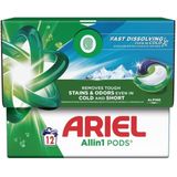 Ariel - Wasmiddel Allin1 Pods - Alpine - 12 Stuks