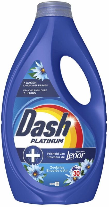 Dash - Platinum Vloeibaar Wasmiddel - Zeebries - 30 Wasbeurten