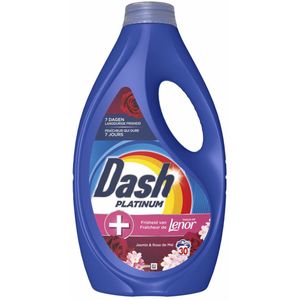 Dash - Platinum - Vloeibaar Wasmiddel - Katoen Fris - 30 Wasbeurten