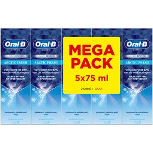 Oral-B 3D White Arctic Fresh Tandpasta - 5x75 ml