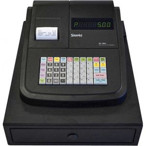SAM4S - ER-180U - Kassa - Zwart - Compact - Geschikt voor Horeca en Retail