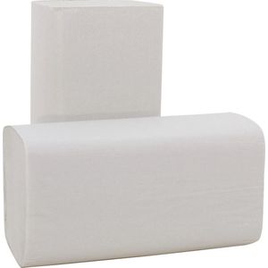 Voordeelverpakking | 2 dozen | Z-vouwhanddoekjes 2- laags recycled tissue 3800 stuks |