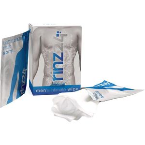 Rinz24 - Men’s Intimate Wipes - Verzorging - 10 Stuks - Wegwerpdoekjes