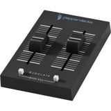 Pepperdecks DJOCLATE Pocket Size mengpaneel (2 kanalen, Bass Kill, tas, 2 x kabel)