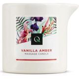 Exotiq «Vanilla Amber» Massagekerze mit sinnlichem Duft (Vanille Ambra), 60g