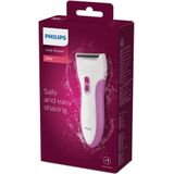 Philips HP6341/00 - Ladyshave - Wit - Compact - Voor Droog en Nat Gebruik