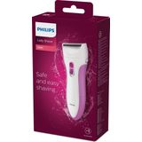Philips HP6341/00 - Ladyshave - Wit - Compact - Voor Droog en Nat Gebruik