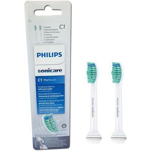 Philips Sonicare opzetborstels C1 ProResults (wit, 2 stuks)