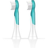 Philips Sonicare For Kids Compact HX6032/33 - Opzetborstel - 2 Stuks - Groen