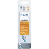 Philips Sonicare For Kids Compact HX6032/33 - Opzetborstel - 2 Stuks - Groen