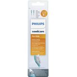 Philips Sonicare For Kids Standard A2 HX6042/33 - Opzetborstel - 2 stuks