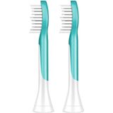 Philips Sonicare For Kids Standard A2 HX6042/33 - Opzetborstel - 2 stuks