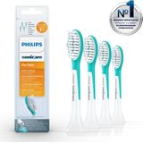 Philips Sonicare For Kids HX6044/33 opzet borstel 2 stuk(s) Blauw