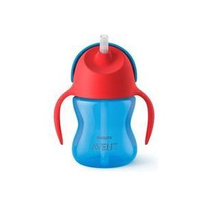 Philips Avent SCF796/01 Drinkbeker met rietje - 9m+ - Blauw/rood