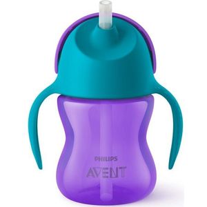 Philips Avent SCF796/02 Drinkbeker met rietje - 9m+ - 1 stuk - Paars/Blauw