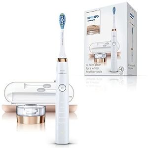 Philips Sonicare DiamondClean Elektrische tandenborstel, met UK-scheerapparaat, stekker Tandenborstel. Rose Gold Edition