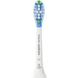 Philips Sonicare Lot de 4 têtes de brosses à dents électriques soniques C3 Premium Plaque Defence, Blanc (Modèle HX9044/17)