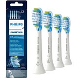 Philips Sonicare C3 Premium PlaqueDefence - 4 Stuks - Voor grondige tandplakverwijdering - Selecteer automatisch de optimale poetsstand - Geschikt voor alle Philips Sonicare tandenborstels - HX9028/10