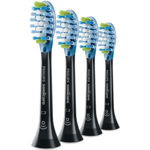 Philips C3 Premium Plaque Defence HX9044/33 4x Zwarte sonische opzetborstels