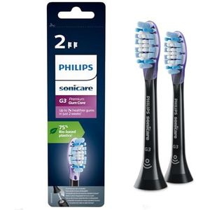 Philips Sonicare HX9052/33 Opzet Borstel 2 Stuk(s) Zwart