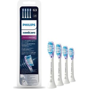 Philips G3 Premium Gum Care HX9054/17 4x Witte sonische opzetborstels