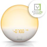 Philips - HF3521/01 - Wake-up Light - Wit - Licht en Geluid